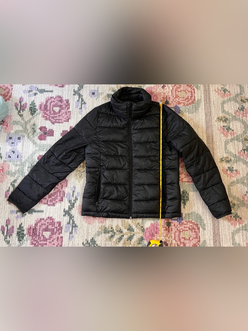 Abercrombie & Fitch Kids Black Quilted Puffer Jacket